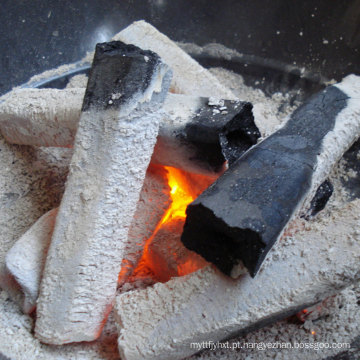 Briquette do hexágono Briquete da serragem Carvão vegetal da madeira dura do carvão vegetal